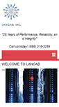 Mobile Screenshot of lancabinc.com